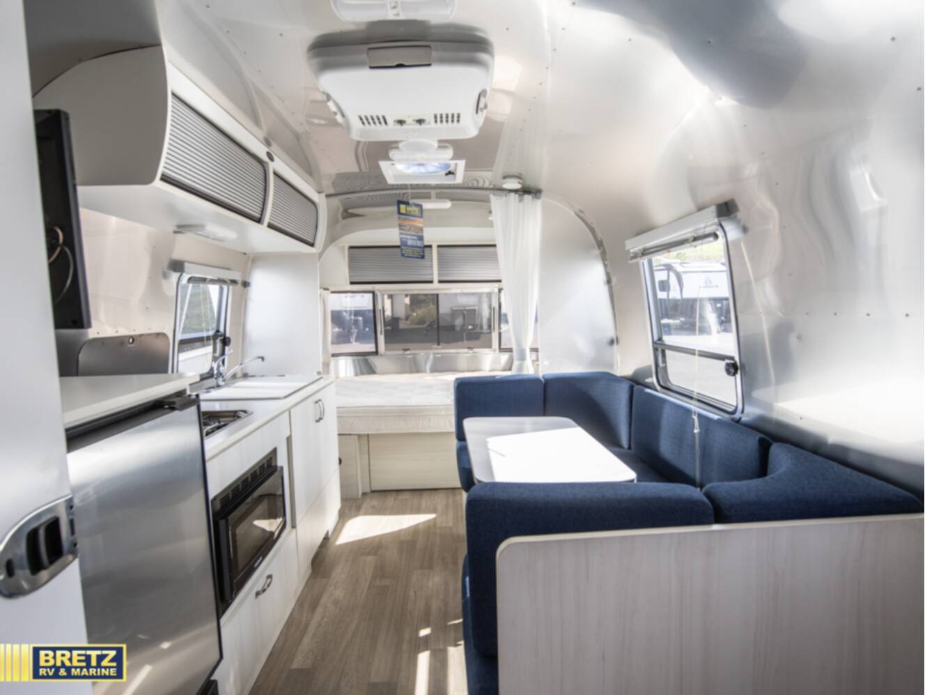 A photo of this 2021 Airstream Bambi 22FB