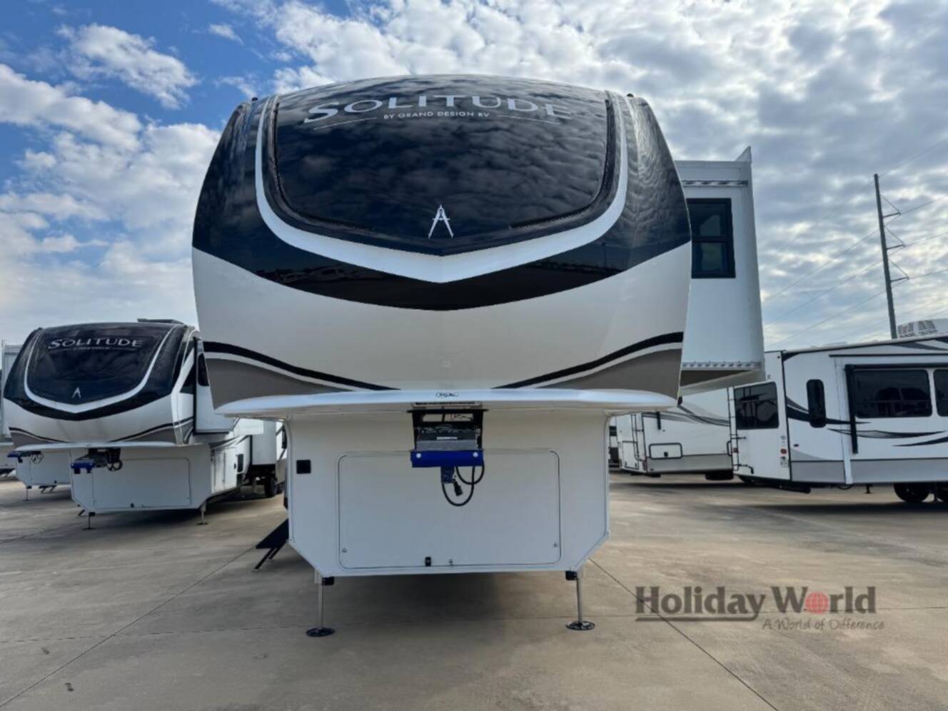 A photo of this 2026 Grand Design Solitude 414LJMJ