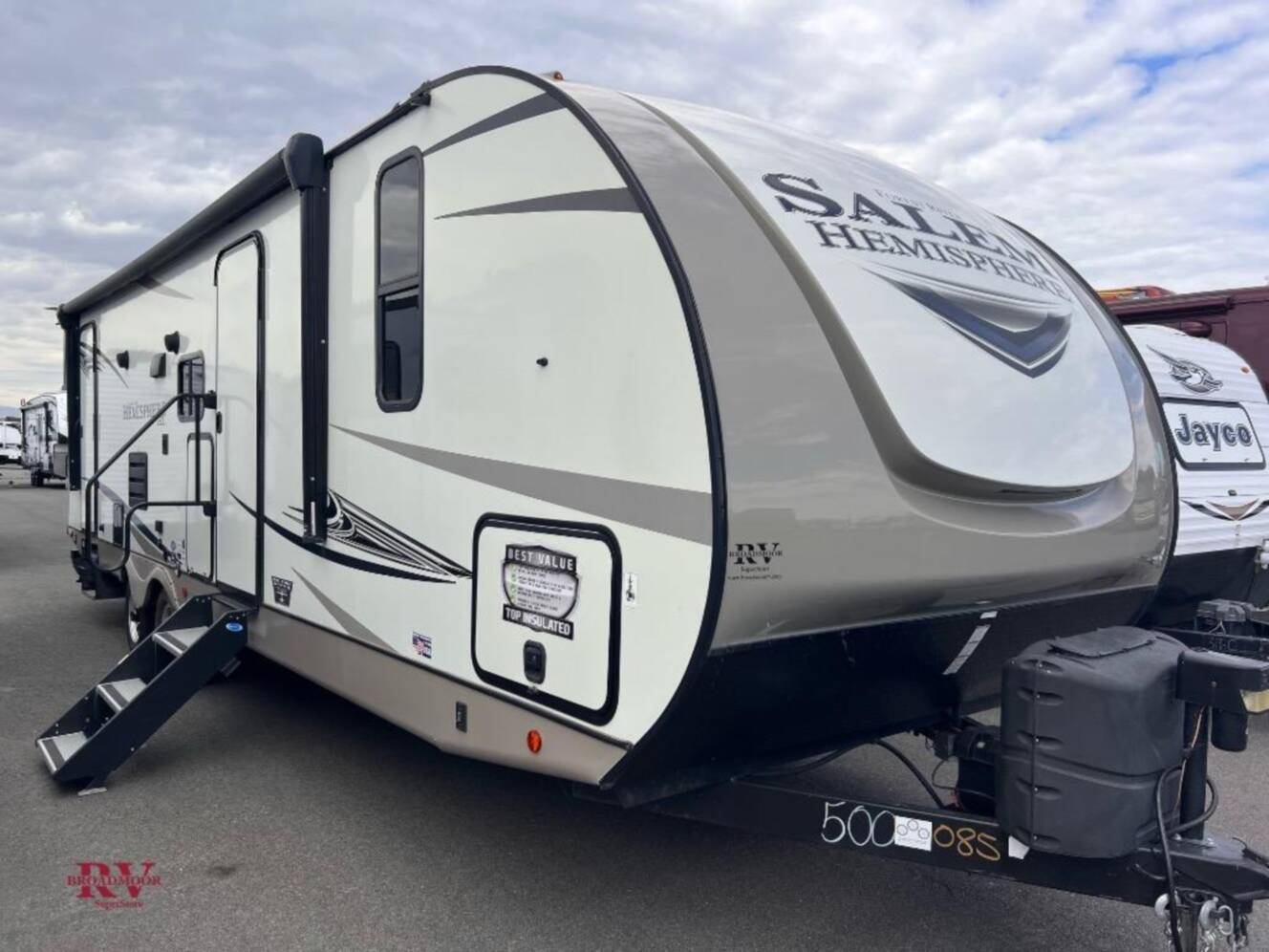 A photo of this 2021 Forest River Rv Salem Hemisphere Hyper-Lyte 26BHHL