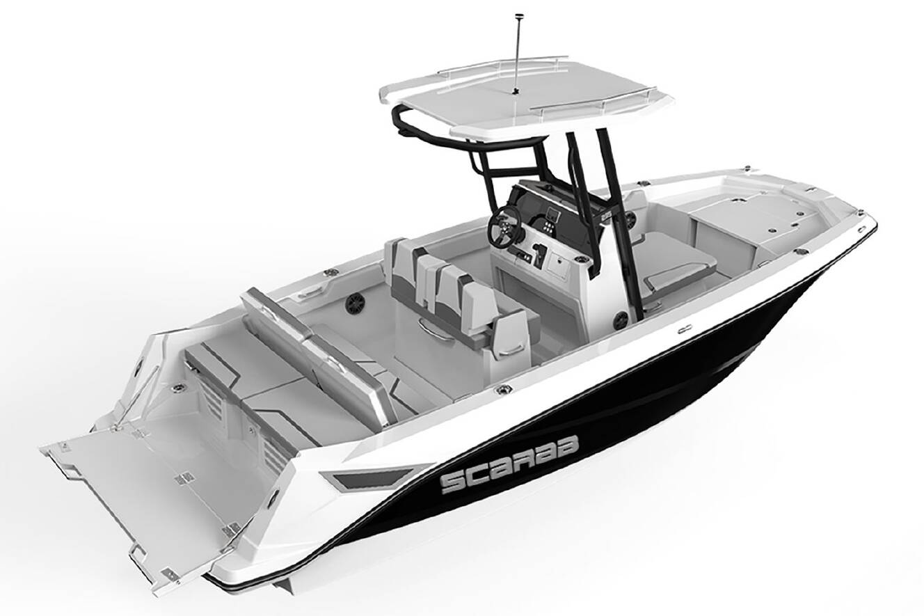 A photo of this 2026 Scarab 235 OPEN SE