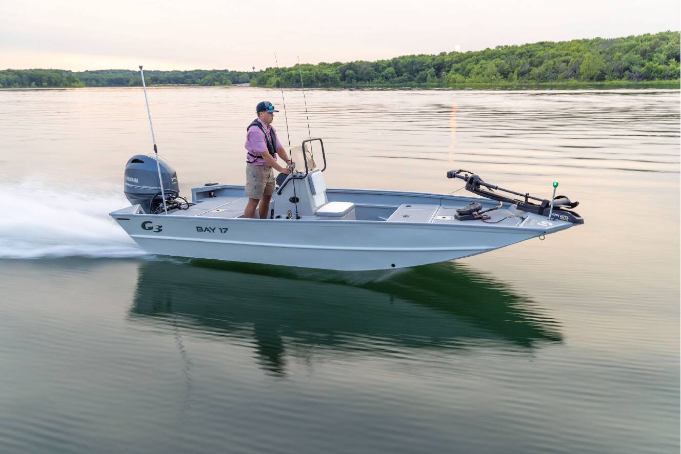 A photo of this 2026 G3 Boats BAY 17