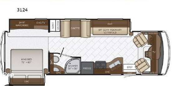 2014 Newmar Bay Star 3124 in supply NC