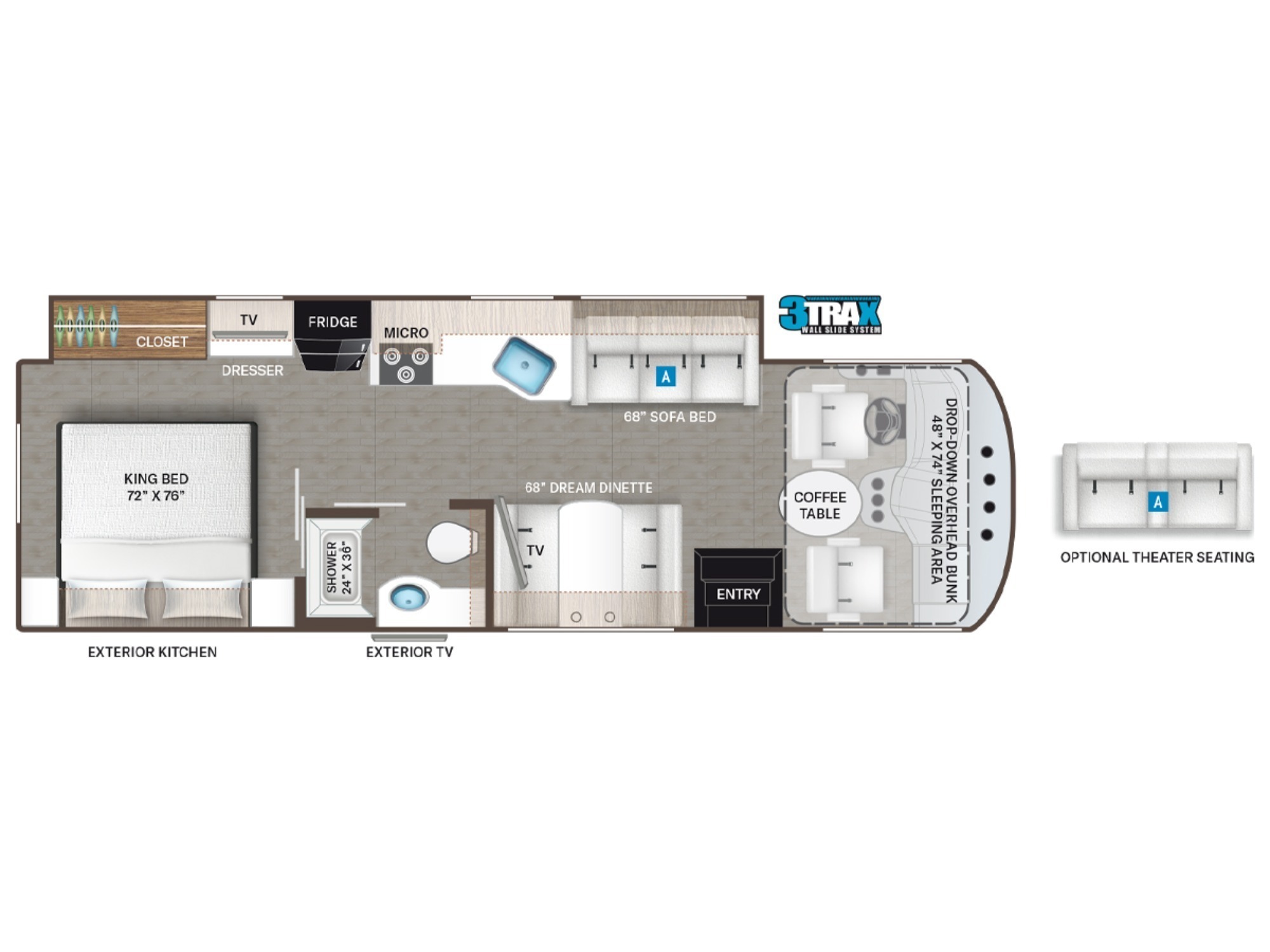 A photo of this 2024 Thor HURRICANE 29M