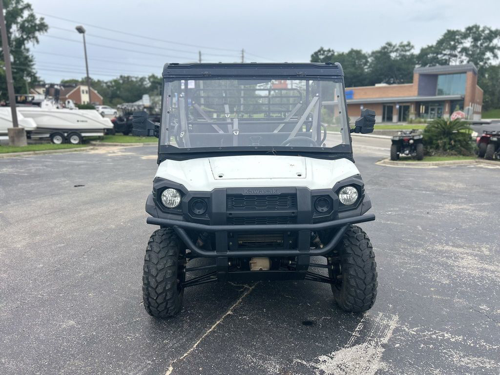 Used White Kawasaki Mule Pro-Fxt Eps Four Wheelers For Sale - ATV
