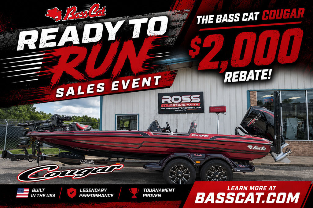 2026 Bass Cat Cougar FTD in lufkin TX
