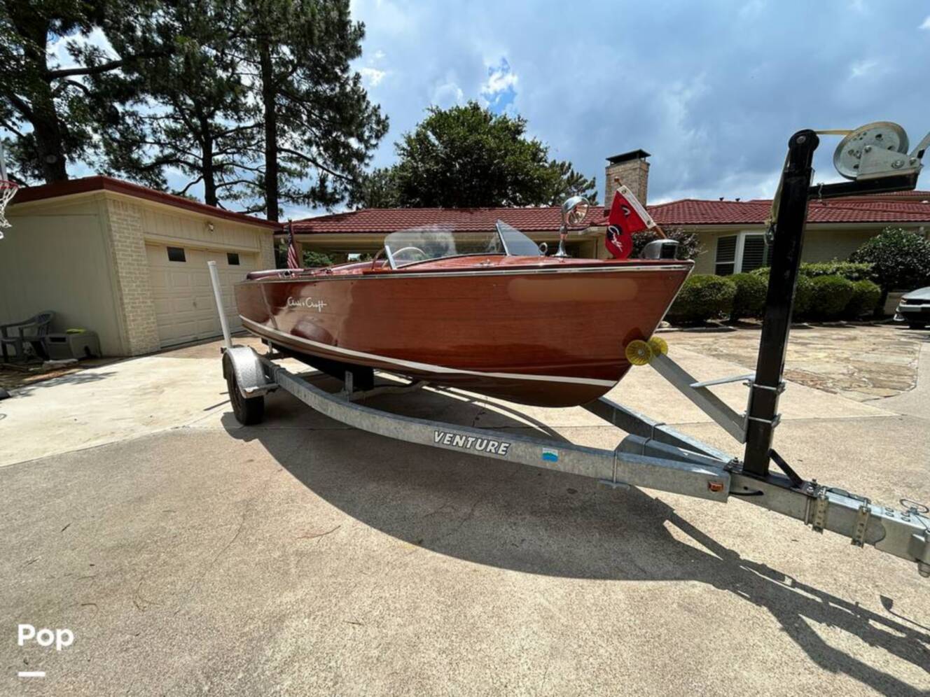 A photo of this 1954 Chris-Craft Sportsman