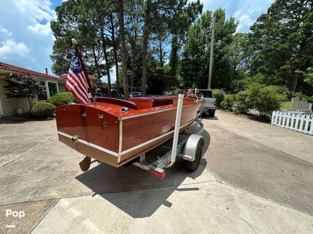 A photo of this 1954 Chris-Craft Sportsman