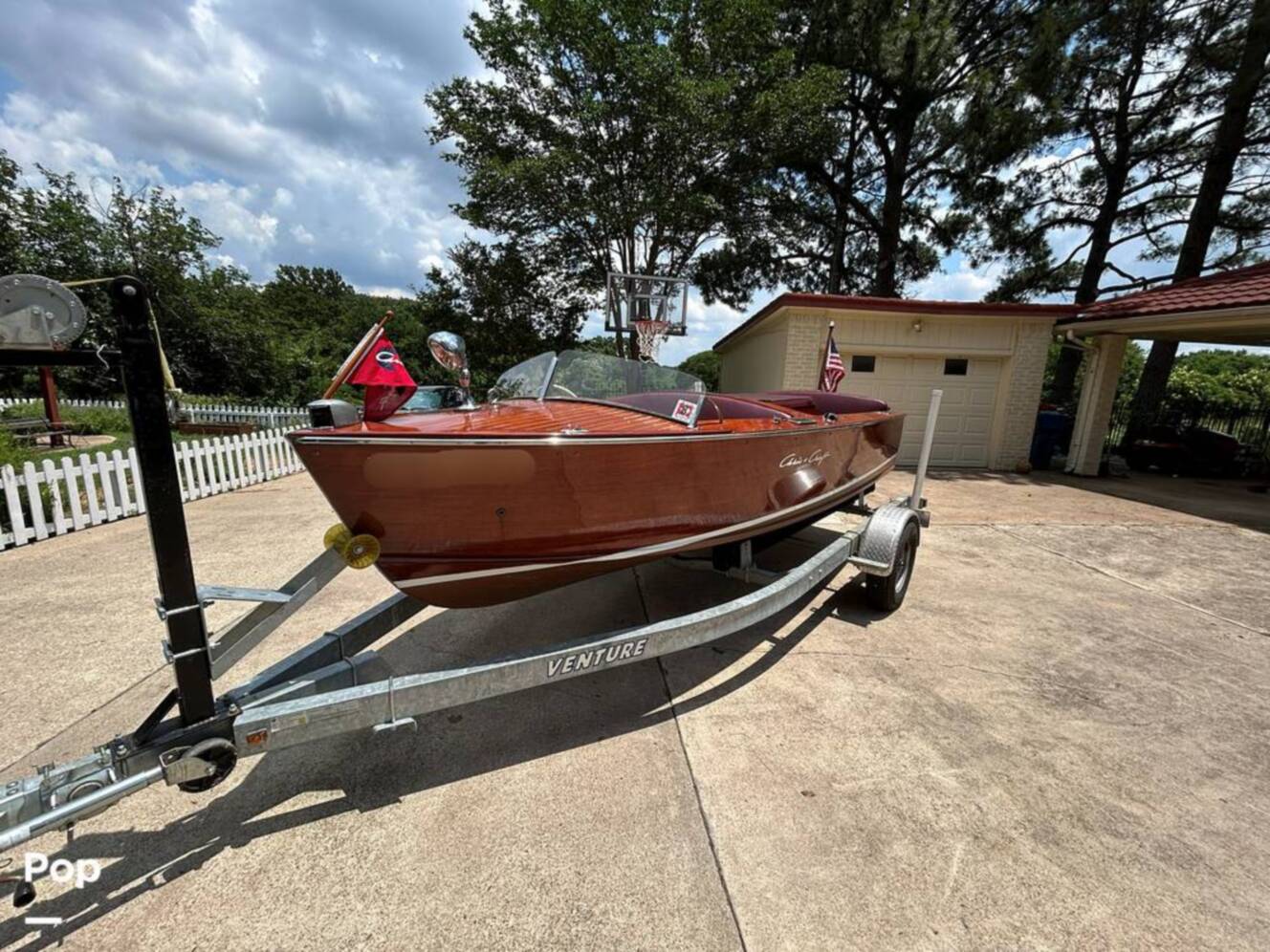 A photo of this 1954 Chris-Craft Sportsman