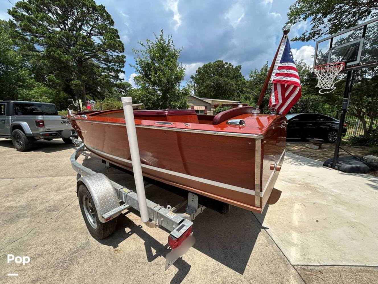 A photo of this 1954 Chris-Craft Sportsman