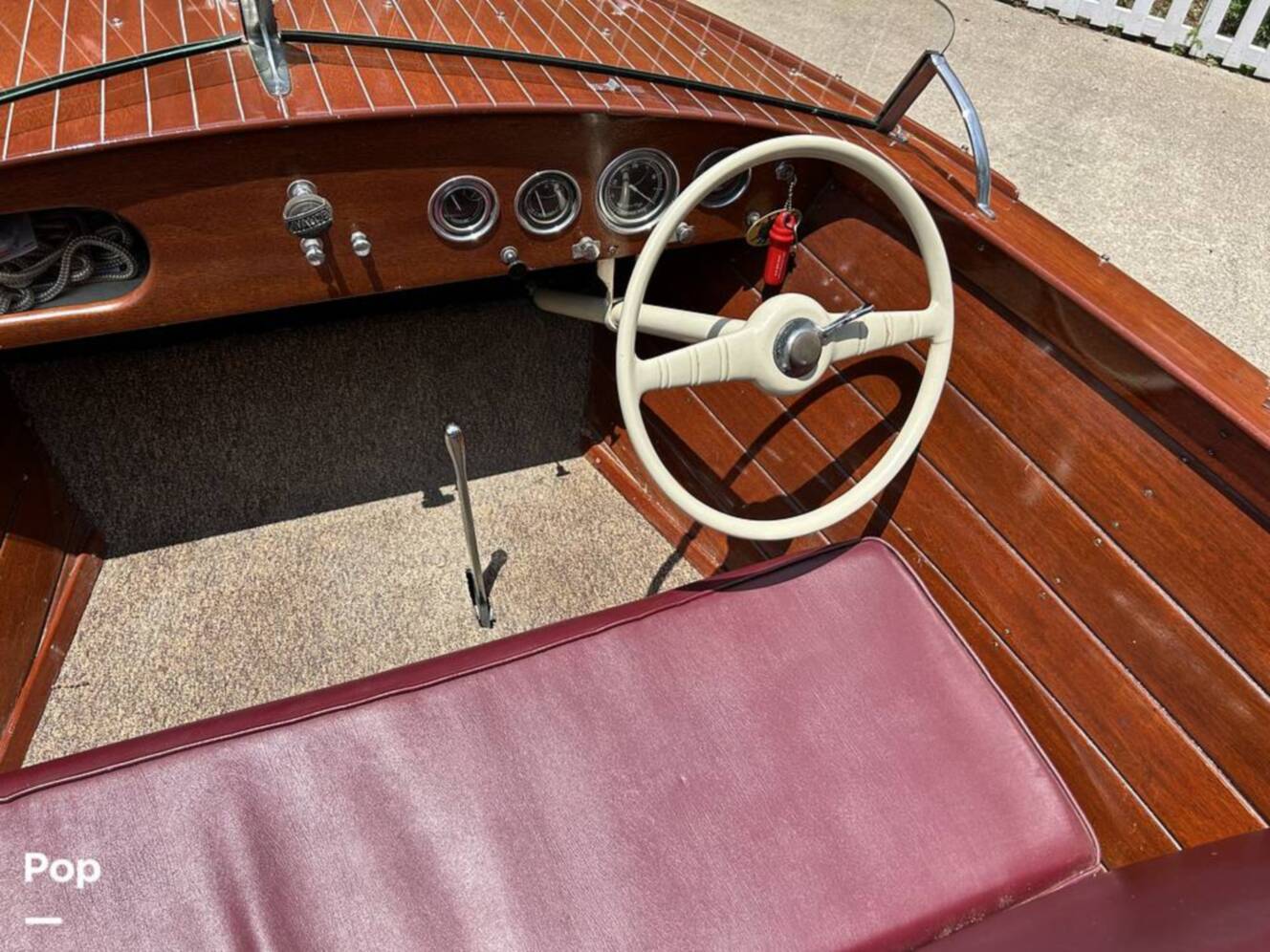 A photo of this 1954 Chris-Craft Sportsman
