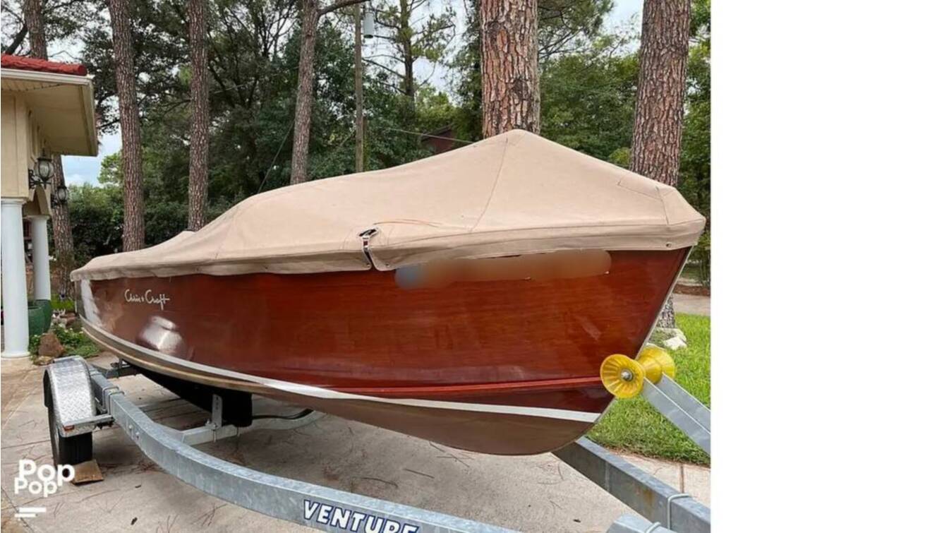 A photo of this 1954 Chris-Craft Sportsman
