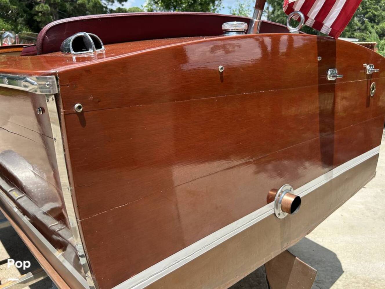 A photo of this 1954 Chris-Craft Sportsman