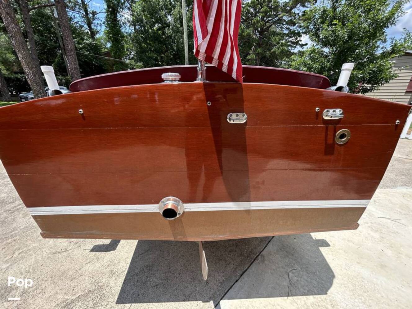 A photo of this 1954 Chris-Craft Sportsman