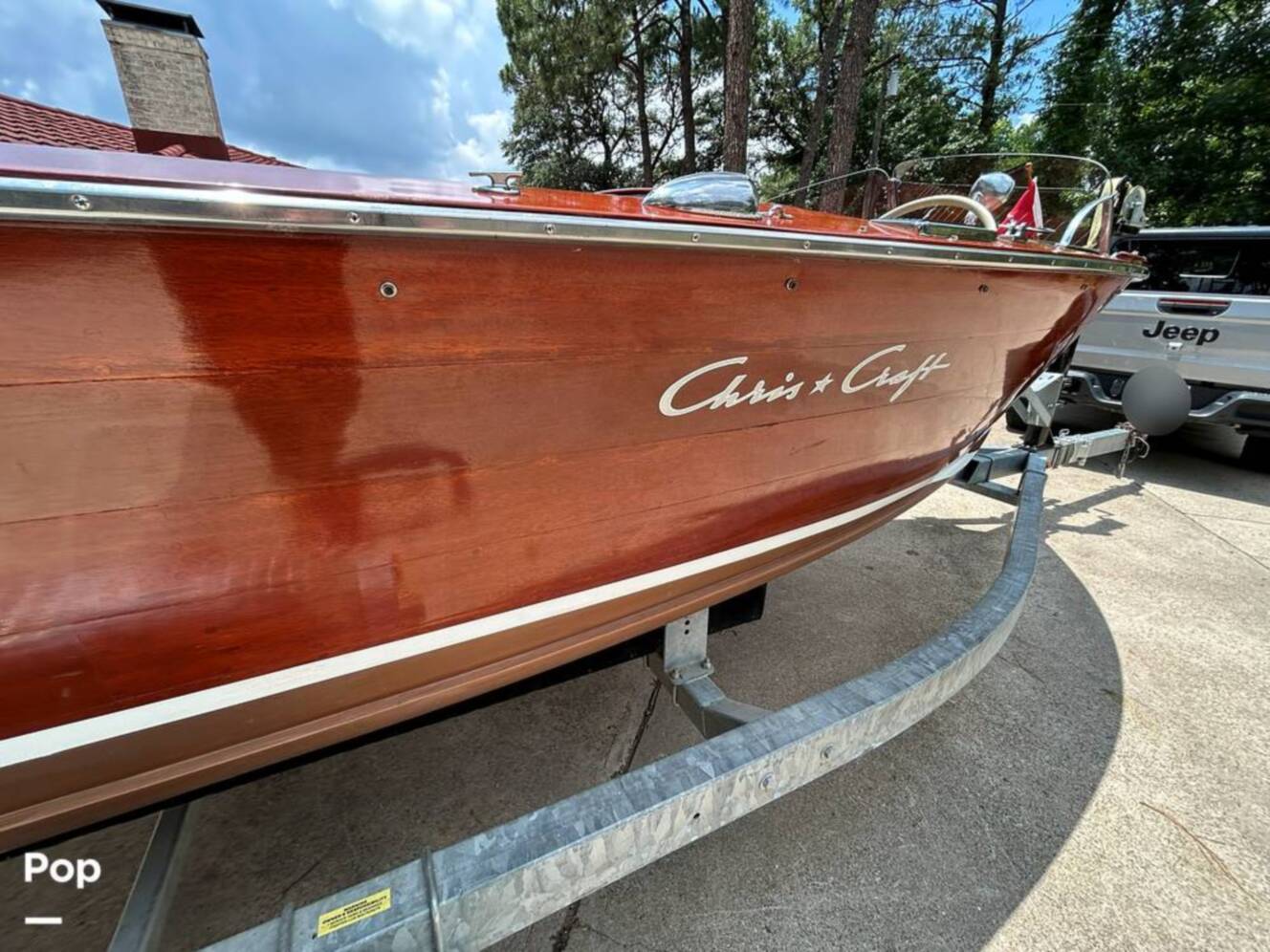 A photo of this 1954 Chris-Craft Sportsman