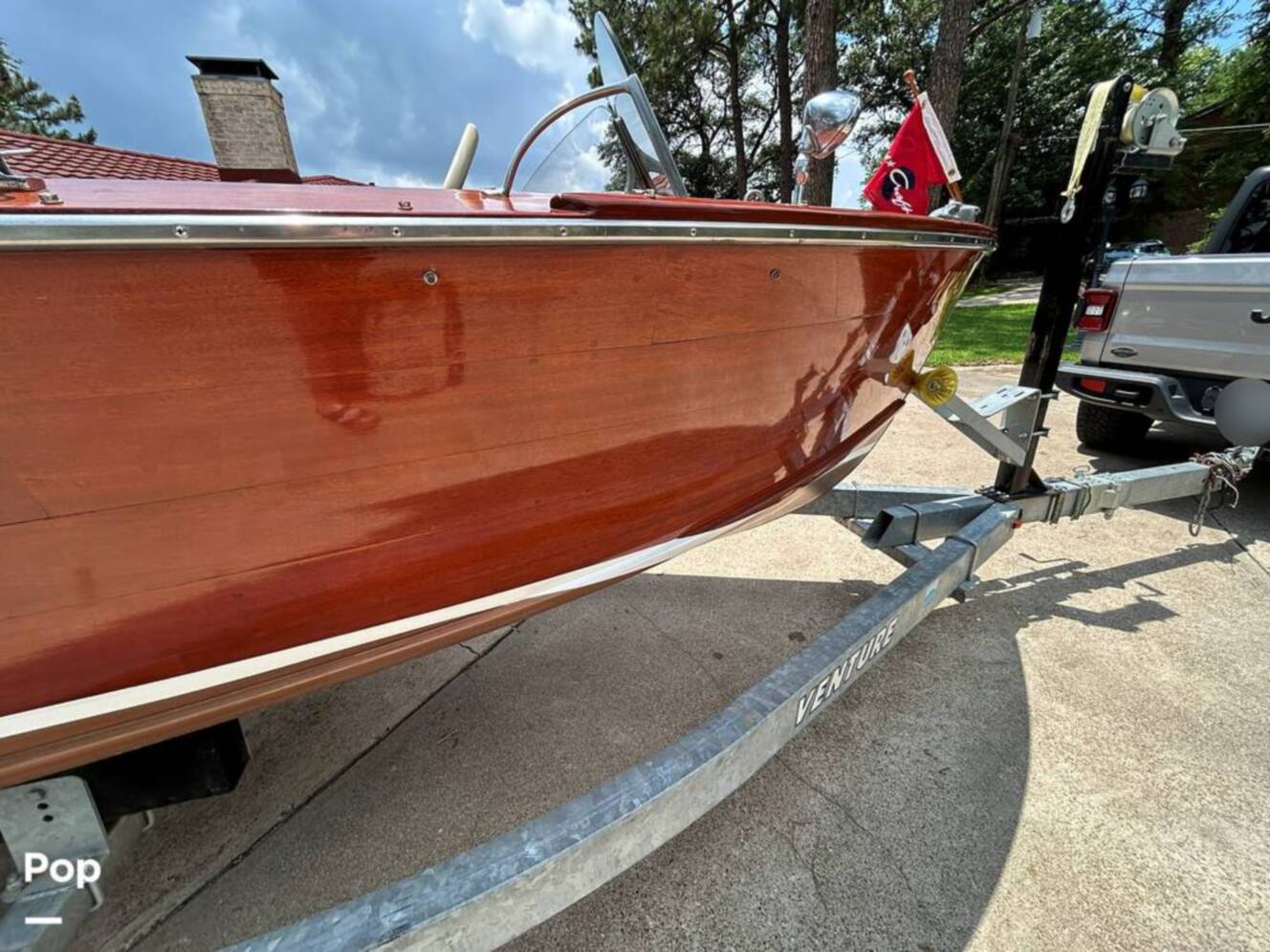A photo of this 1954 Chris-Craft Sportsman