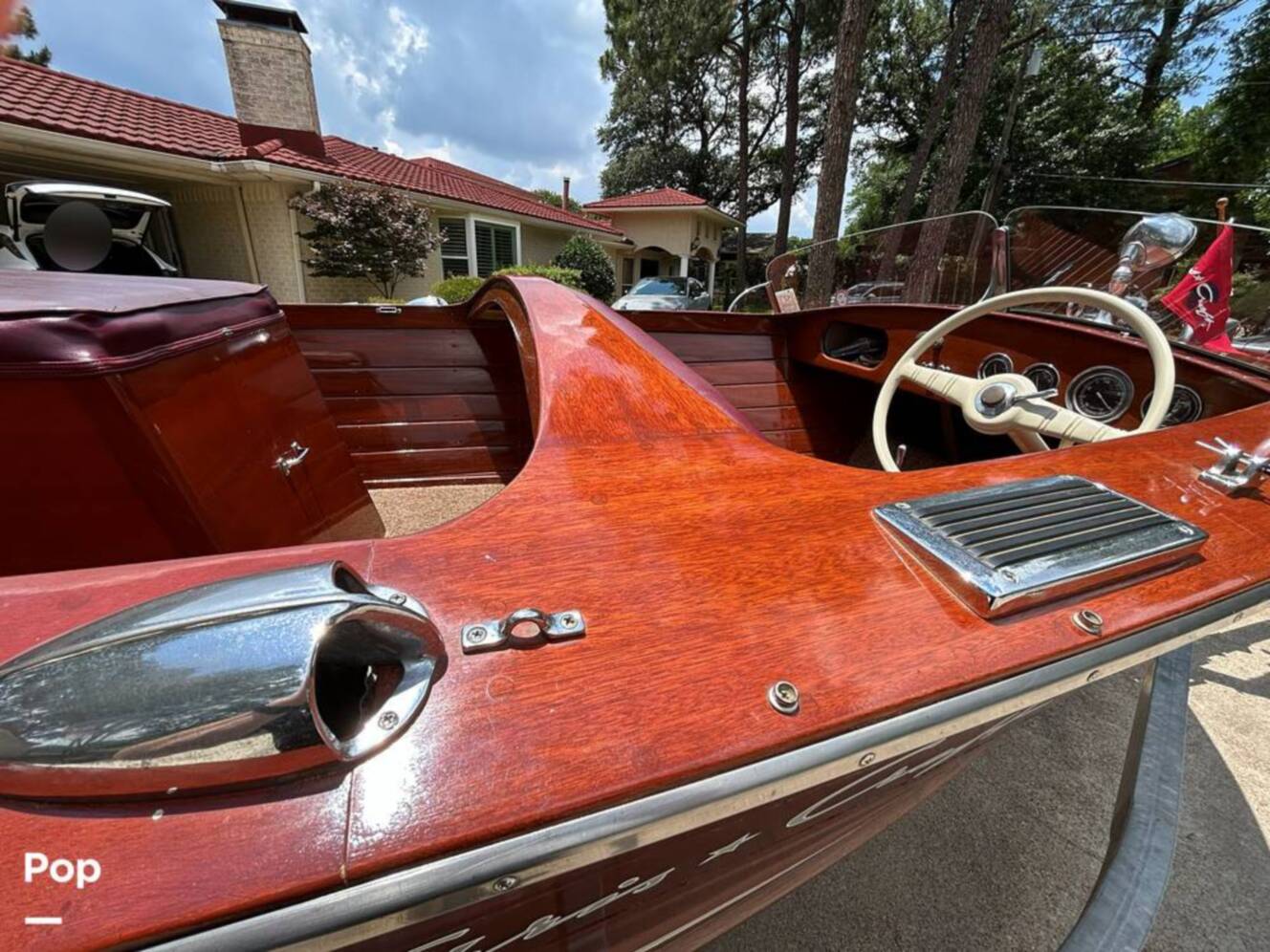 A photo of this 1954 Chris-Craft Sportsman