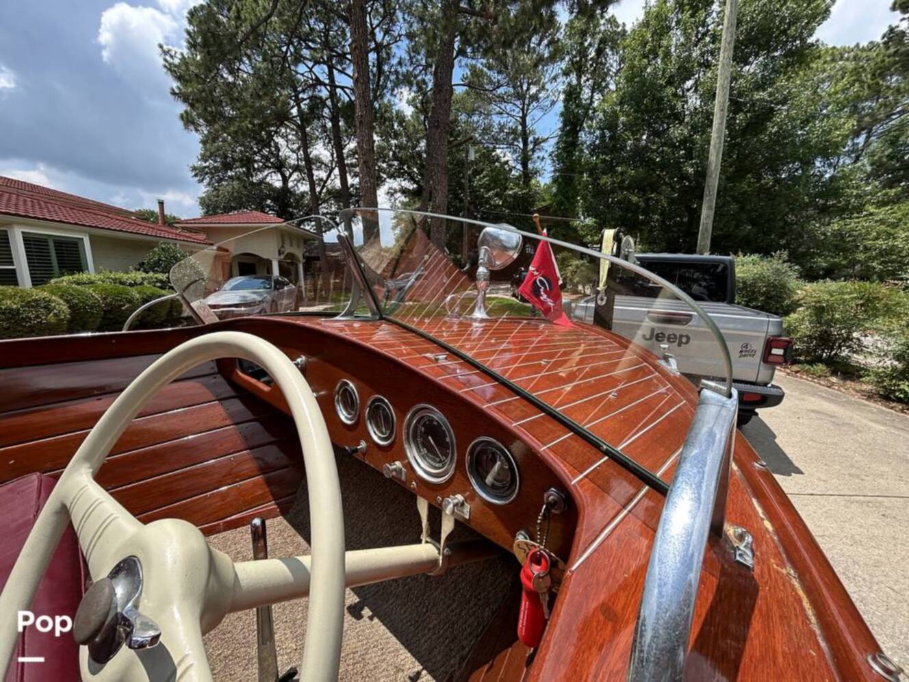 A photo of this 1954 Chris-Craft Sportsman