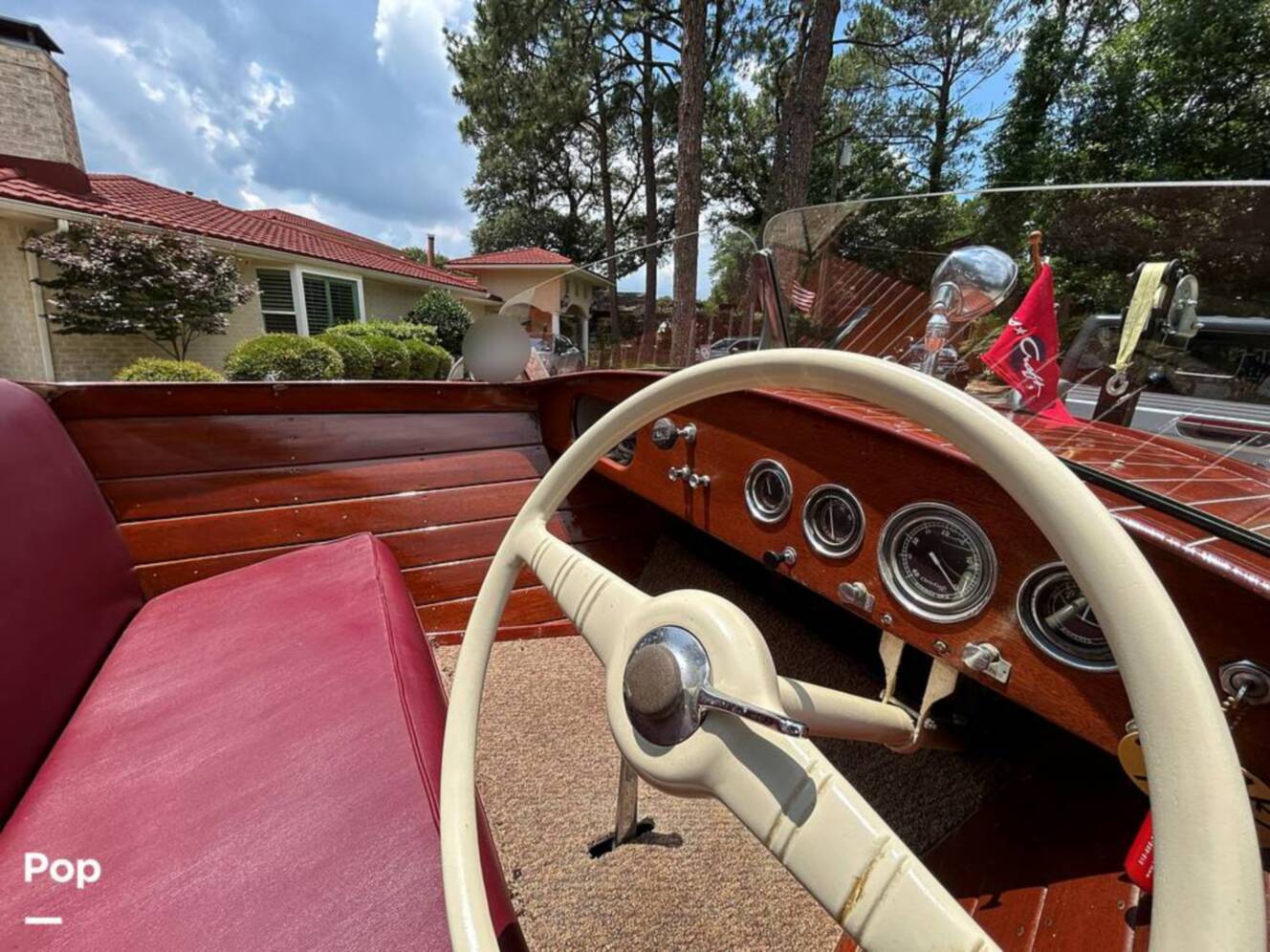 A photo of this 1954 Chris-Craft Sportsman