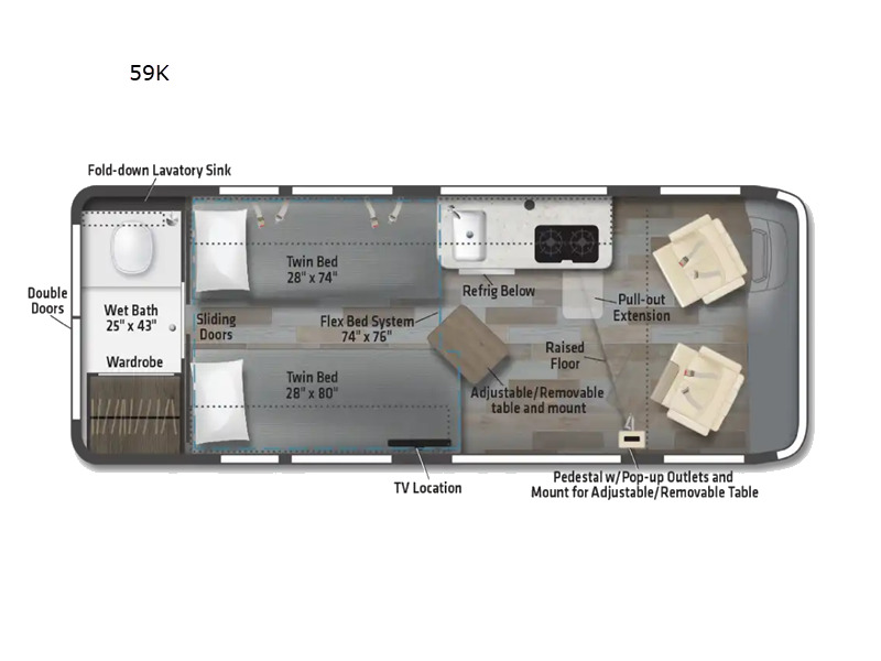 2026 Winnebago Travato 59K in gardner KS
