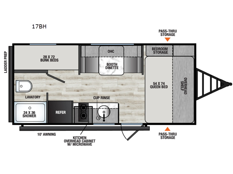 2026 Forest River Rv Viking 3K Series 17BH in cleburne TX