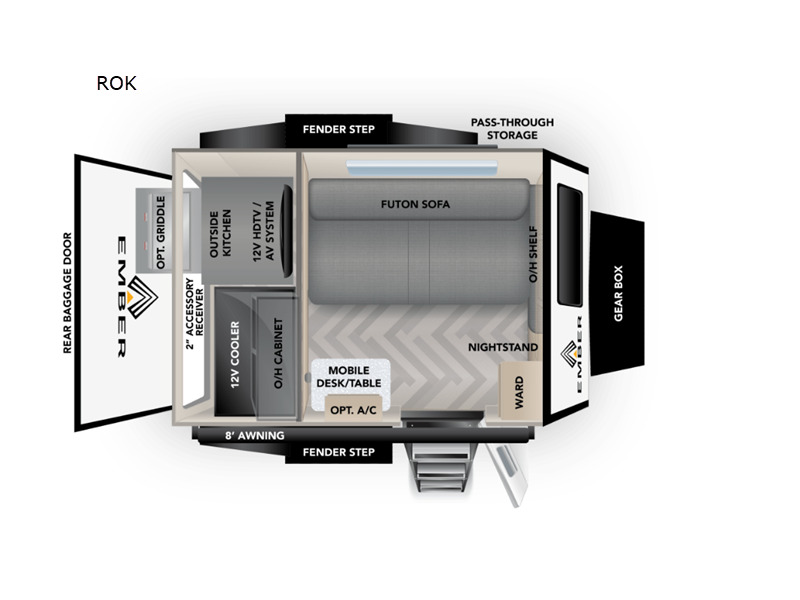 2022 Ember Rv Overland Micro Series ROK in surprise AZ