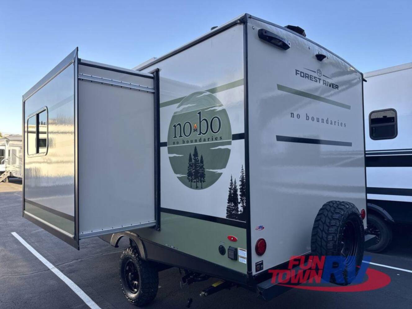 A photo of this 2026 Forest River Rv No Boundaries NB18.3 Beast Mode
