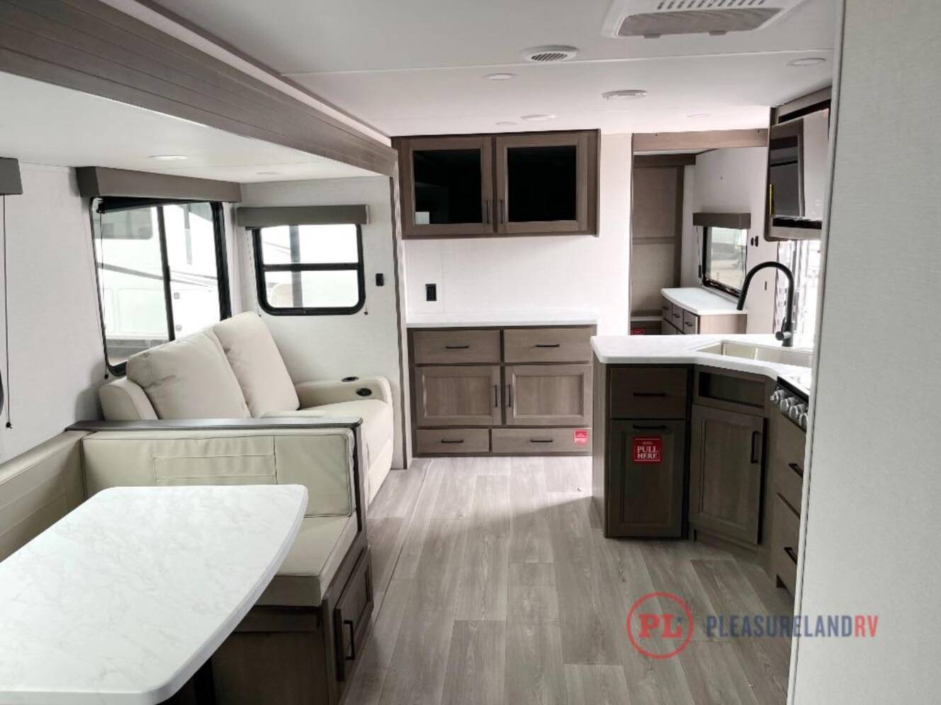 A photo of this 2026 Grand Design Transcend 335BHT