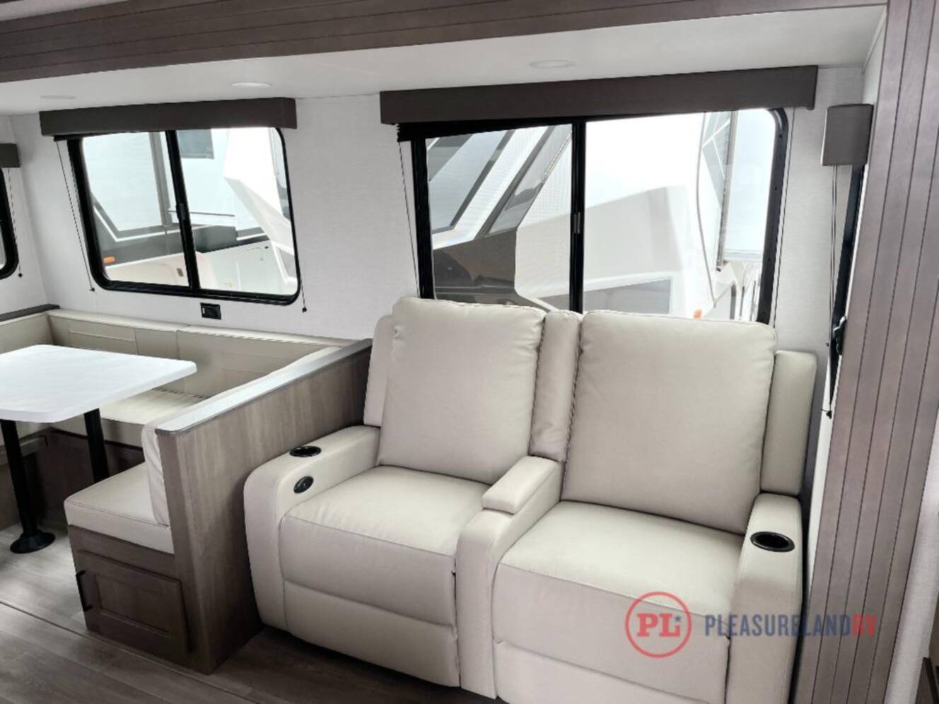 A photo of this 2026 Grand Design Transcend 335BHT