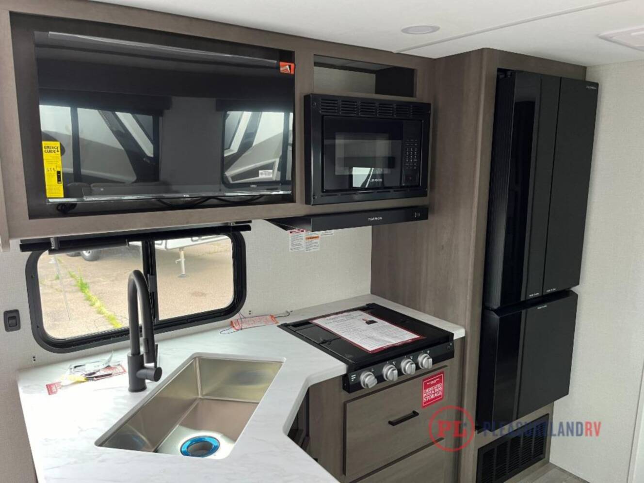 A photo of this 2026 Grand Design Transcend 335BHT