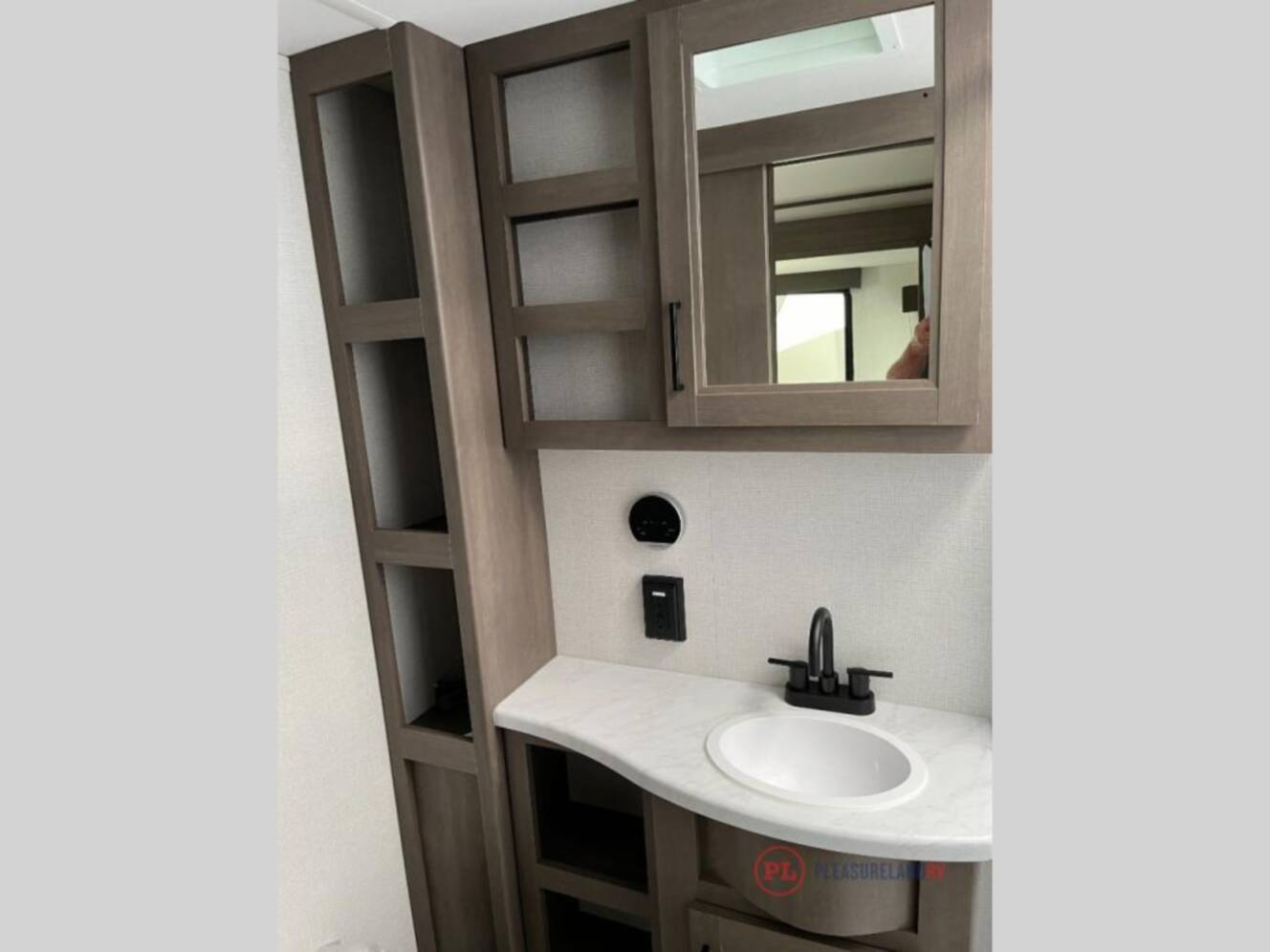 A photo of this 2026 Grand Design Transcend 335BHT