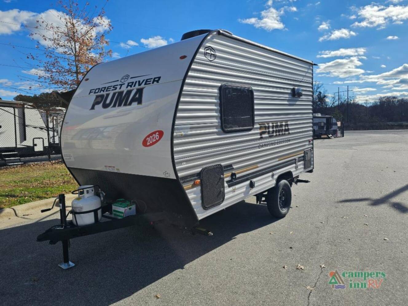 A photo of this 2026 Forest River Rv Puma Camping Edition 121RKCE