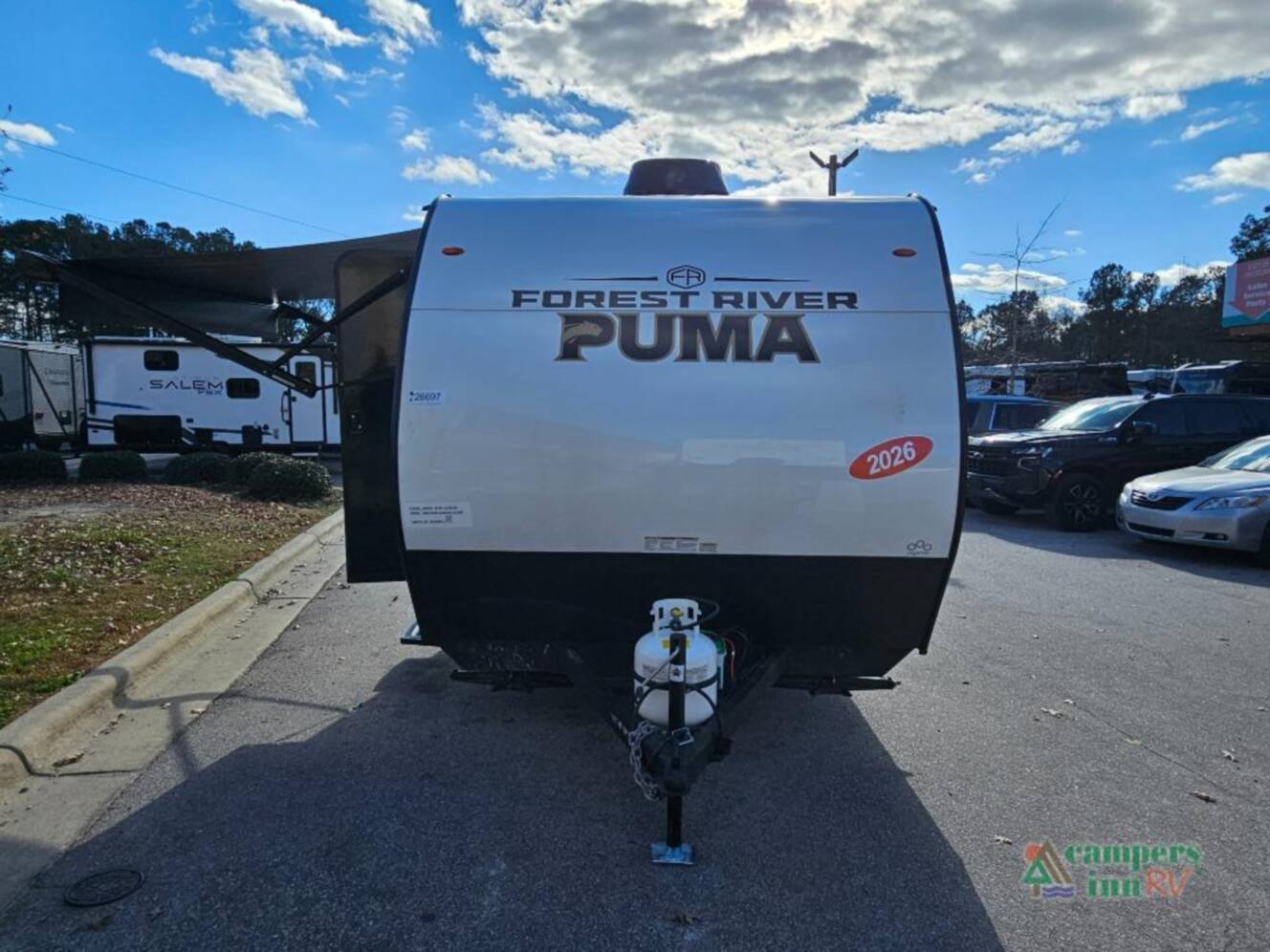 A photo of this 2026 Forest River Rv Puma Camping Edition 121RKCE