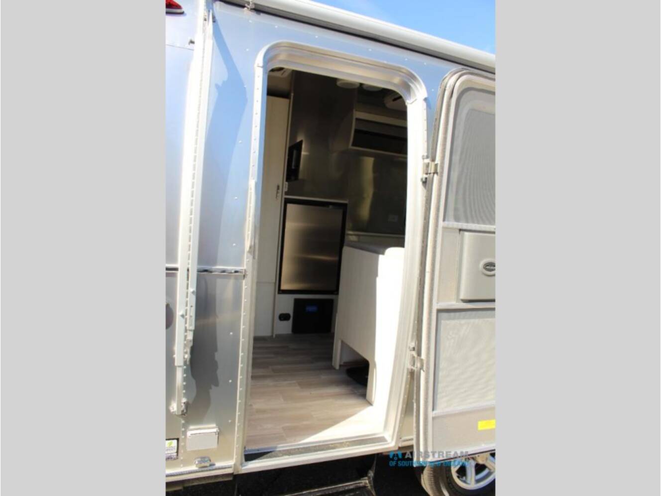 A photo of this 2026 Airstream Bambi 22FB