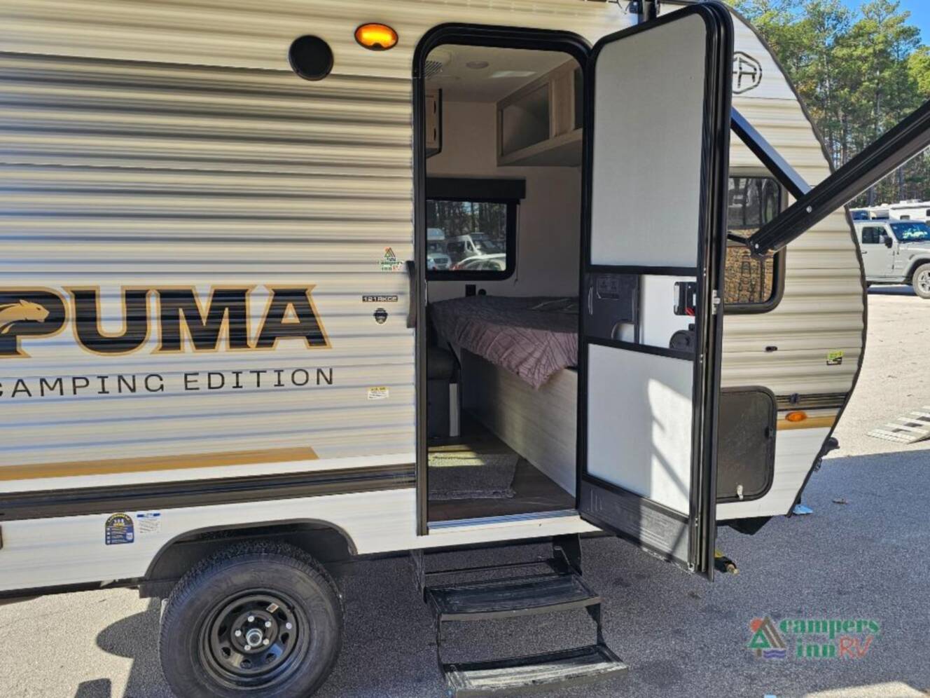 A photo of this 2026 Forest River Rv Puma Camping Edition 121RKCE