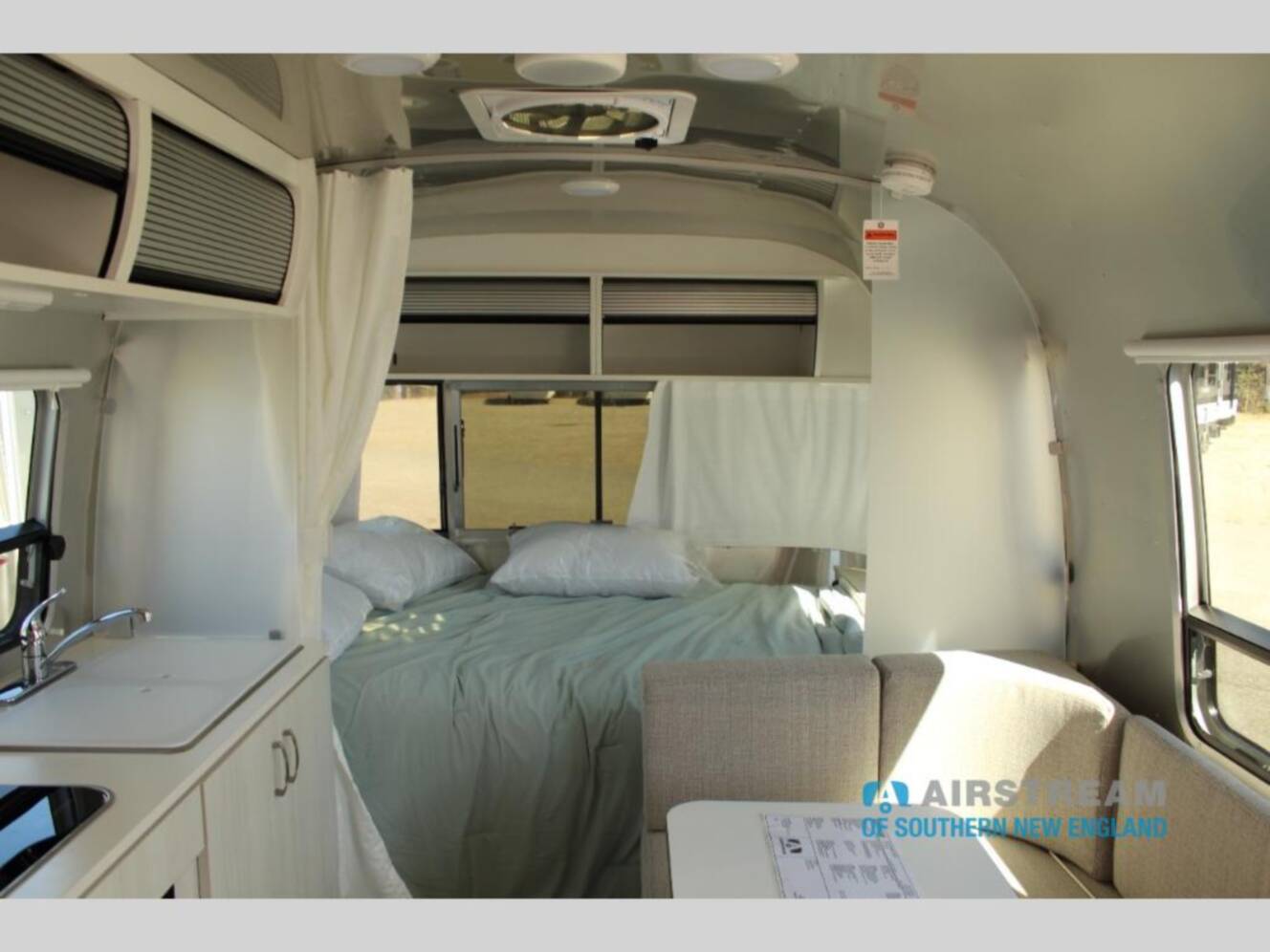 A photo of this 2026 Airstream Bambi 22FB