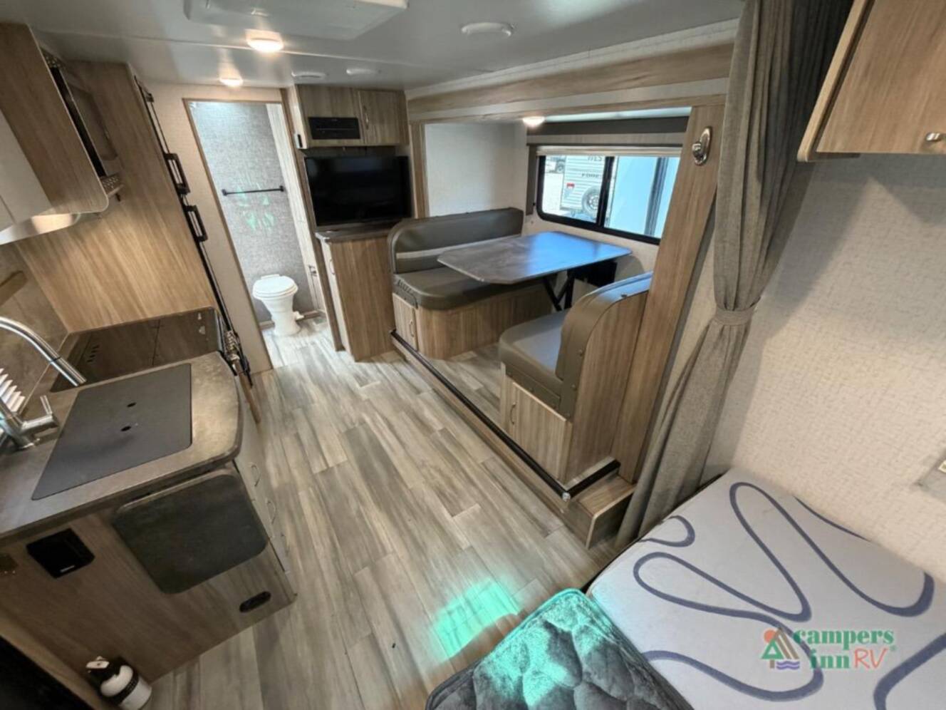 A photo of this 2021 Winnebago Micro Minnie 2108TB
