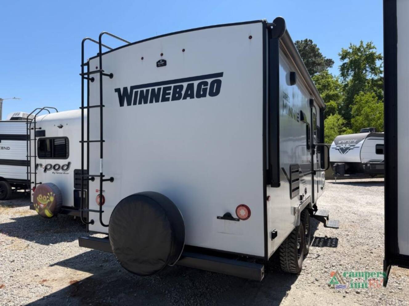 A photo of this 2021 Winnebago Micro Minnie 2108TB