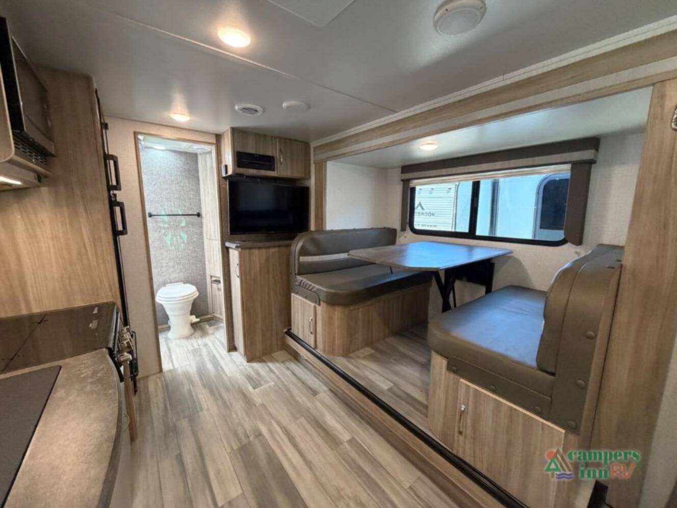 A photo of this 2021 Winnebago Micro Minnie 2108TB