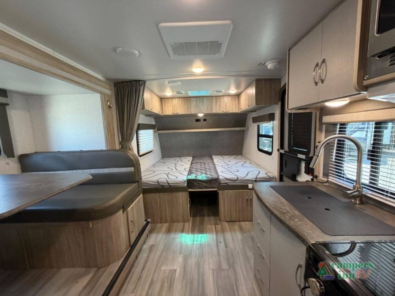 A photo of this 2021 Winnebago Micro Minnie 2108TB