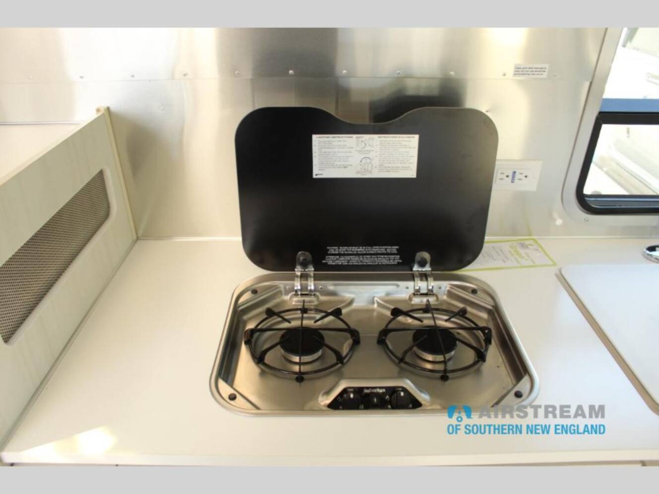 A photo of this 2026 Airstream Bambi 22FB