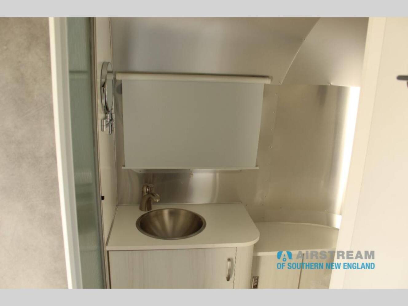 A photo of this 2026 Airstream Bambi 22FB
