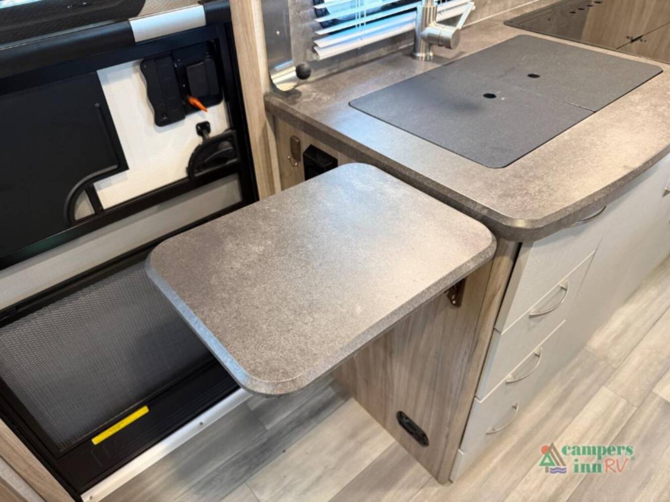 A photo of this 2021 Winnebago Micro Minnie 2108TB
