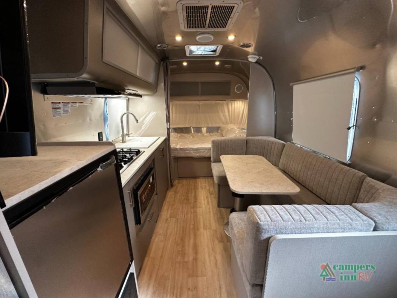 A photo of this 2026 Airstream Caravel 22FB