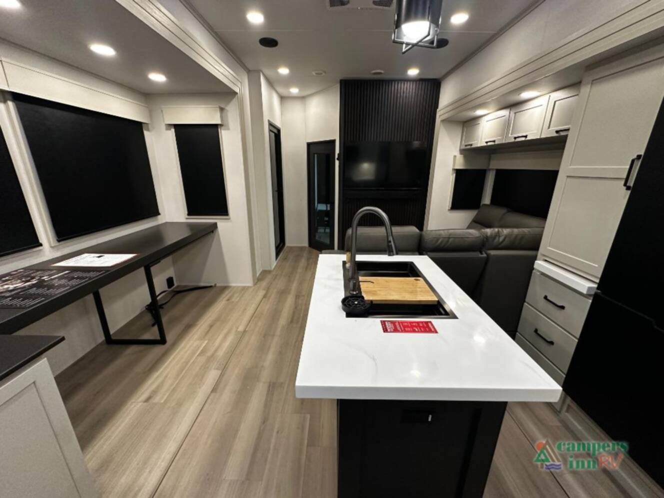A photo of this 2026 Grand Design Momentum M-Class 399M