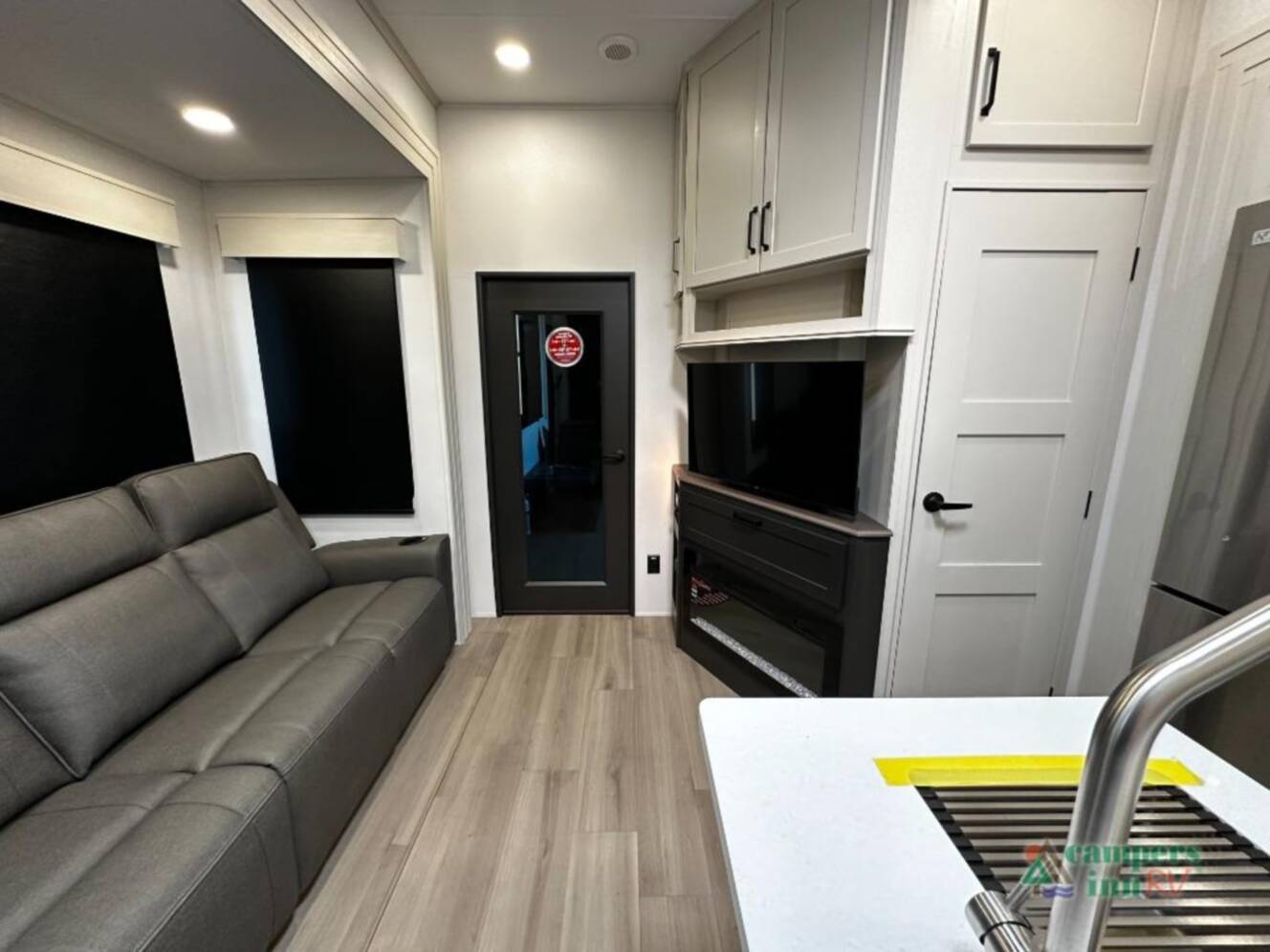 A photo of this 2026 Grand Design Momentum G-Class 320G