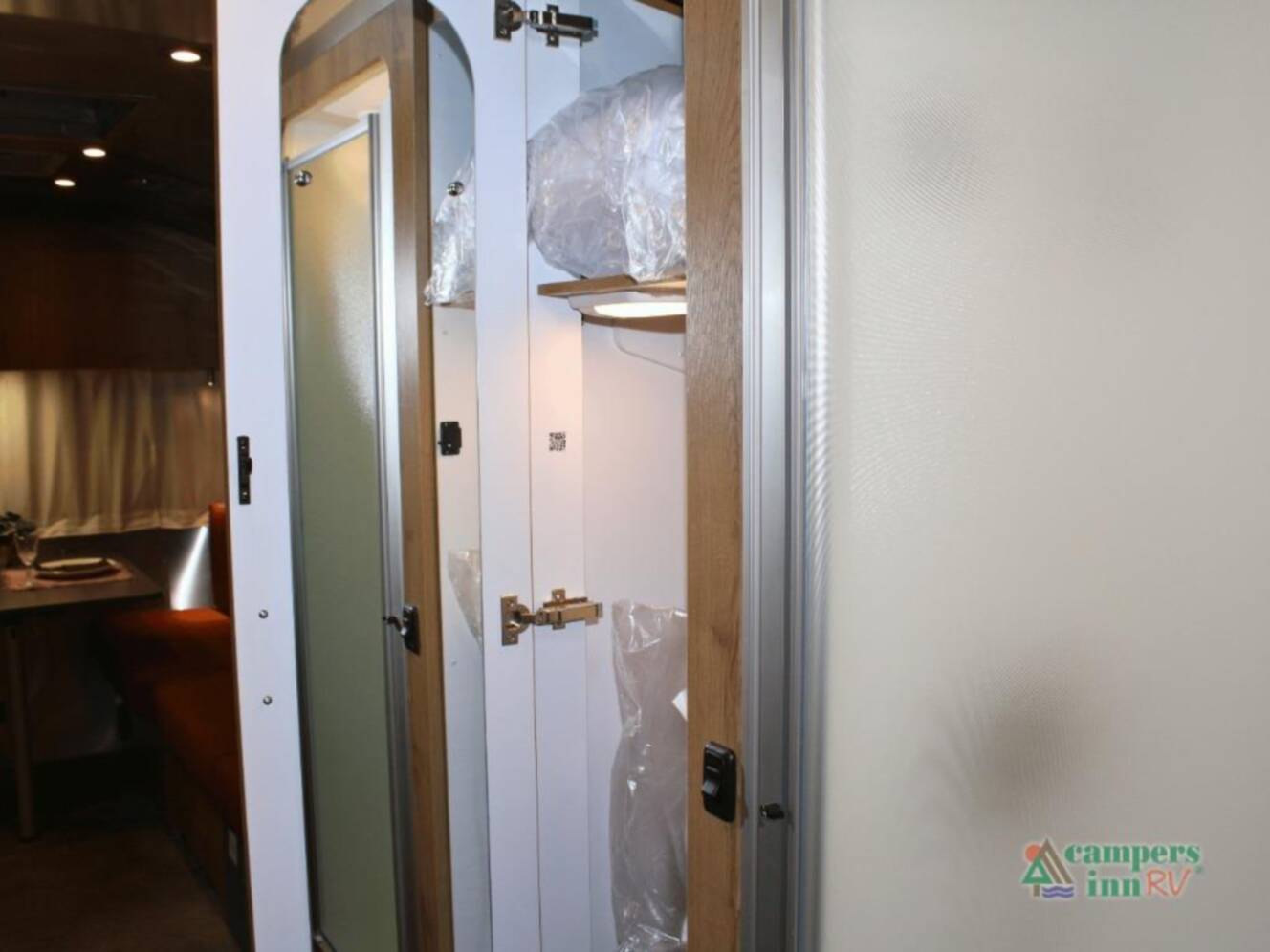 A photo of this 2026 Airstream Trade Wind 25FBQ