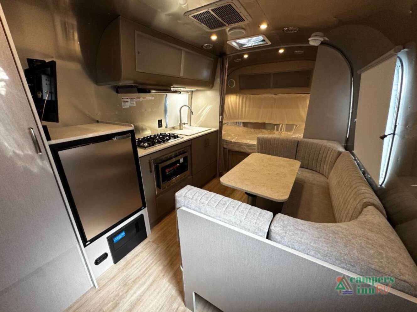 A photo of this 2026 Airstream Caravel 22FB