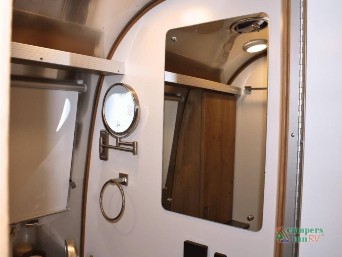 A photo of this 2026 Airstream Trade Wind 25FBQ