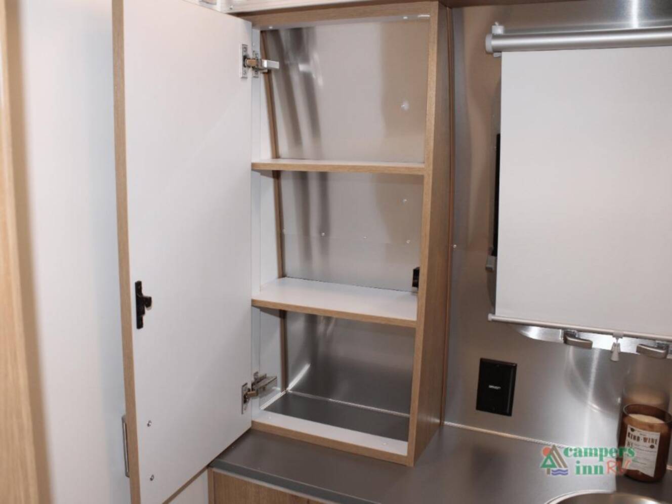 A photo of this 2026 Airstream Trade Wind 25FBQ