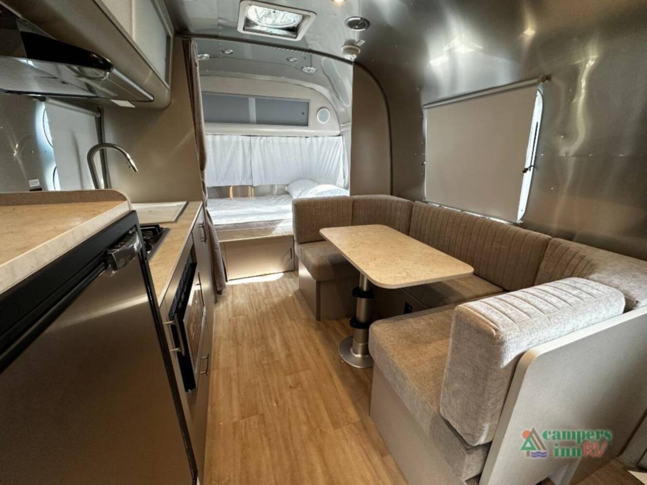 A photo of this 2026 Airstream Caravel 22FB